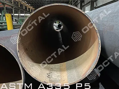 ASTM A335 P5 Tubo de Acero Aleación Sin Costura rehegua