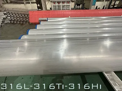 316L-316Ti-316Hi Tubo de Acero Inoxidable rehegua